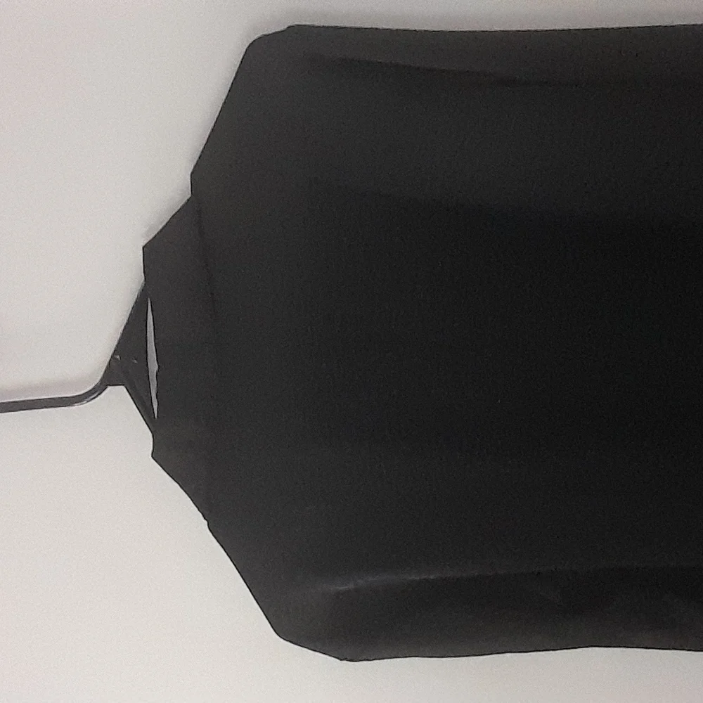 Black Sheer Button-Up Blouse - Picture 2 of 5